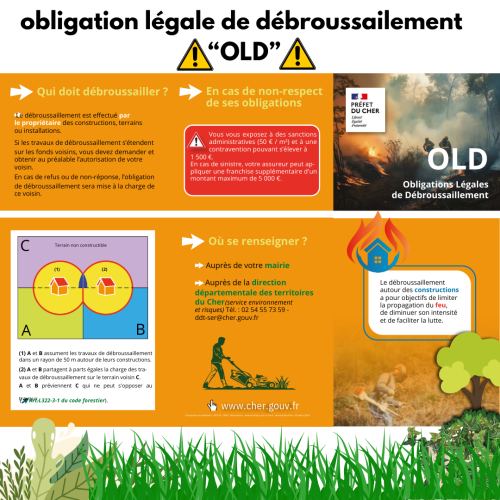 Obligation légale de débroussaillement